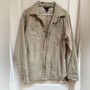 Men's Tan Quilted Mountain Hard Wear Jacket